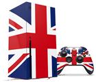 WraptorSkinz Skin Wrap compatible with the 2020 XBOX Series X Console and Controller Union Jack 02 (XBOX NOT INCLUDED)