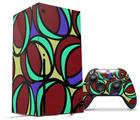WraptorSkinz Skin Wrap compatible with the 2020 XBOX Series X Console and Controller Crazy Dots 04 (XBOX NOT INCLUDED)