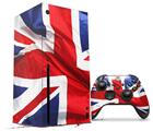 WraptorSkinz Skin Wrap compatible with the 2020 XBOX Series X Console and Controller Union Jack 01 (XBOX NOT INCLUDED)