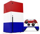 WraptorSkinz Skin Wrap compatible with the 2020 XBOX Series X Console and Controller Red White and Blue (XBOX NOT INCLUDED)
