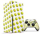 WraptorSkinz Skin Wrap compatible with the 2020 XBOX Series X Console and Controller Smileys (XBOX NOT INCLUDED)