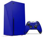 WraptorSkinz Skin Wrap compatible with the 2020 XBOX Series X Console and Controller Solids Collection Royal Blue (XBOX NOT INCLUDED)