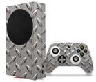 WraptorSkinz Skin Wrap compatible with the 2020 XBOX Series S Console and Controller Diamond Plate Metal 02 (XBOX NOT INCLUDED)