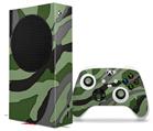 WraptorSkinz Skin Wrap compatible with the 2020 XBOX Series S Console and Controller Camouflage Green (XBOX NOT INCLUDED)