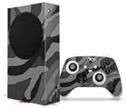 WraptorSkinz Skin Wrap compatible with the 2020 XBOX Series S Console and Controller Camouflage Gray (XBOX NOT INCLUDED)