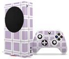 WraptorSkinz Skin Wrap compatible with the 2020 XBOX Series S Console and Controller Squared Lavender (XBOX NOT INCLUDED)