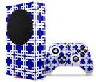 WraptorSkinz Skin Wrap compatible with the 2020 XBOX Series S Console and Controller Boxed Royal Blue (XBOX NOT INCLUDED)
