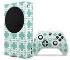WraptorSkinz Skin Wrap compatible with the 2020 XBOX Series S Console and Controller Boxed Seafoam Green (XBOX NOT INCLUDED)