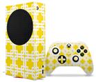 WraptorSkinz Skin Wrap compatible with the 2020 XBOX Series S Console and Controller Boxed Yellow (XBOX NOT INCLUDED)