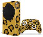 WraptorSkinz Skin Wrap compatible with the 2020 XBOX Series S Console and Controller Leopard Skin (XBOX NOT INCLUDED)
