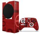 WraptorSkinz Skin Wrap compatible with the 2020 XBOX Series S Console and Controller Love and Peace Red (XBOX NOT INCLUDED)