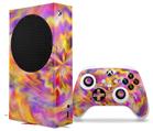 WraptorSkinz Skin Wrap compatible with the 2020 XBOX Series S Console and Controller Tie Dye Pastel (XBOX NOT INCLUDED)