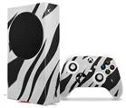 WraptorSkinz Skin Wrap compatible with the 2020 XBOX Series S Console and Controller Zebra Skin (XBOX NOT INCLUDED)