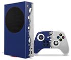 WraptorSkinz Skin Wrap compatible with the 2020 XBOX Series S Console and Controller Ripped Colors Blue Gray (XBOX NOT INCLUDED)