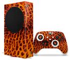 WraptorSkinz Skin Wrap compatible with the 2020 XBOX Series S Console and Controller Fractal Fur Cheetah (XBOX NOT INCLUDED)
