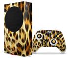 WraptorSkinz Skin Wrap compatible with the 2020 XBOX Series S Console and Controller Fractal Fur Leopard (XBOX NOT INCLUDED)
