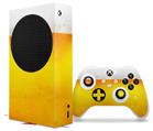 WraptorSkinz Skin Wrap compatible with the 2020 XBOX Series S Console and Controller Beer (XBOX NOT INCLUDED)