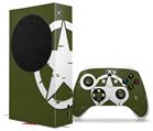 WraptorSkinz Skin Wrap compatible with the 2020 XBOX Series S Console and Controller Distressed Army Star (XBOX NOT INCLUDED)