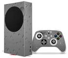 WraptorSkinz Skin Wrap compatible with the 2020 XBOX Series S Console and Controller Raining Gray (XBOX NOT INCLUDED)