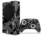 WraptorSkinz Skin Wrap compatible with the 2020 XBOX Series S Console and Controller WraptorCamo Old School Camouflage Camo Black (XBOX NOT INCLUDED)