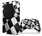 WraptorSkinz Skin Wrap compatible with the 2020 XBOX Series S Console and Controller Checkered Racing Flag (XBOX NOT INCLUDED)