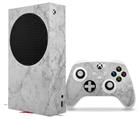 WraptorSkinz Skin Wrap compatible with the 2020 XBOX Series S Console and Controller Marble Granite 09 White Gray (XBOX NOT INCLUDED)