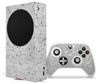 WraptorSkinz Skin Wrap compatible with the 2020 XBOX Series S Console and Controller Marble Granite 10 Speckled Black White (XBOX NOT INCLUDED)