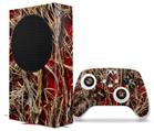 WraptorSkinz Skin Wrap compatible with the 2020 XBOX Series S Console and Controller WraptorCamo Grassy Marsh Camo Red (XBOX NOT INCLUDED)