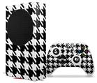 WraptorSkinz Skin Wrap compatible with the 2020 XBOX Series S Console and Controller Houndstooth White (XBOX NOT INCLUDED)