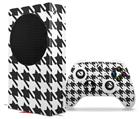 WraptorSkinz Skin Wrap compatible with the 2020 XBOX Series S Console and Controller Houndstooth Dark Gray (XBOX NOT INCLUDED)