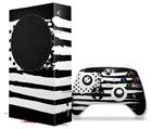 WraptorSkinz Skin Wrap compatible with the 2020 XBOX Series S Console and Controller Brushed USA American Flag (XBOX NOT INCLUDED)
