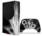 WraptorSkinz Skin Wrap compatible with the 2020 XBOX Series S Console and Controller Lightning White (XBOX NOT INCLUDED)