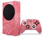 WraptorSkinz Skin Wrap compatible with the 2020 XBOX Series S Console and Controller Stardust Pink (XBOX NOT INCLUDED)