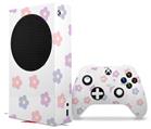 WraptorSkinz Skin Wrap compatible with the 2020 XBOX Series S Console and Controller Pastel Flowers (XBOX NOT INCLUDED)