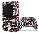 WraptorSkinz Skin Wrap compatible with the 2020 XBOX Series S Console and Controller XO Hearts (XBOX NOT INCLUDED)