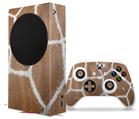 WraptorSkinz Skin Wrap compatible with the 2020 XBOX Series S Console and Controller Giraffe 02 (XBOX NOT INCLUDED)