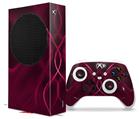 WraptorSkinz Skin Wrap compatible with the 2020 XBOX Series S Console and Controller Abstract 01 Pink (XBOX NOT INCLUDED)