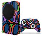 WraptorSkinz Skin Wrap compatible with the 2020 XBOX Series S Console and Controller Crazy Dots 02 (XBOX NOT INCLUDED)