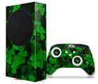 WraptorSkinz Skin Wrap compatible with the 2020 XBOX Series S Console and Controller St Patricks Clover Confetti (XBOX NOT INCLUDED)