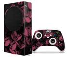 WraptorSkinz Skin Wrap compatible with the 2020 XBOX Series S Console and Controller Skulls Confetti Pink (XBOX NOT INCLUDED)