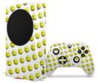 WraptorSkinz Skin Wrap compatible with the 2020 XBOX Series S Console and Controller Smileys (XBOX NOT INCLUDED)