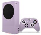 WraptorSkinz Skin Wrap compatible with the 2020 XBOX Series S Console and Controller Solids Collection Lavender (XBOX NOT INCLUDED)