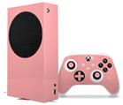 WraptorSkinz Skin Wrap compatible with the 2020 XBOX Series S Console and Controller Solids Collection Pink (XBOX NOT INCLUDED)