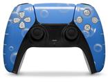 WraptorSkinz Skin Wrap compatible with the Sony PS5 DualSense Controller Bubbles Blue (CONTROLLER NOT INCLUDED)