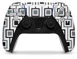 WraptorSkinz Skin Wrap compatible with the Sony PS5 DualSense Controller Squares In Squares (CONTROLLER NOT INCLUDED)