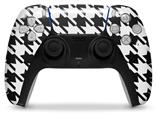 WraptorSkinz Skin Wrap compatible with the Sony PS5 DualSense Controller Houndstooth Black (CONTROLLER NOT INCLUDED)