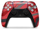 WraptorSkinz Skin Wrap compatible with the Sony PS5 DualSense Controller Camouflage Red (CONTROLLER NOT INCLUDED)