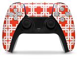 WraptorSkinz Skin Wrap compatible with the Sony PS5 DualSense Controller Boxed Red (CONTROLLER NOT INCLUDED)