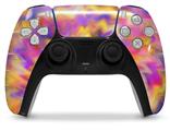 WraptorSkinz Skin Wrap compatible with the Sony PS5 DualSense Controller Tie Dye Pastel (CONTROLLER NOT INCLUDED)
