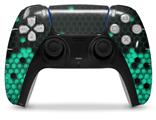 WraptorSkinz Skin Wrap compatible with the Sony PS5 DualSense Controller HEX Seafoan Green (CONTROLLER NOT INCLUDED)